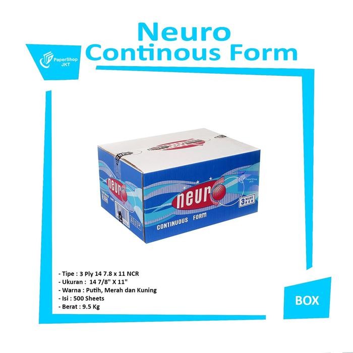 

NEURO Continous Form 14 7/8 x 11 3Ply ( B3 )