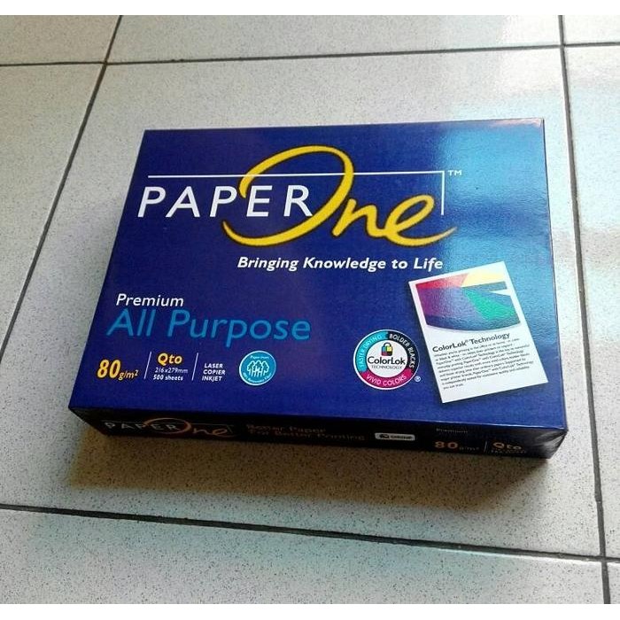 

Kertas A4 75 Gram Gr Paper One