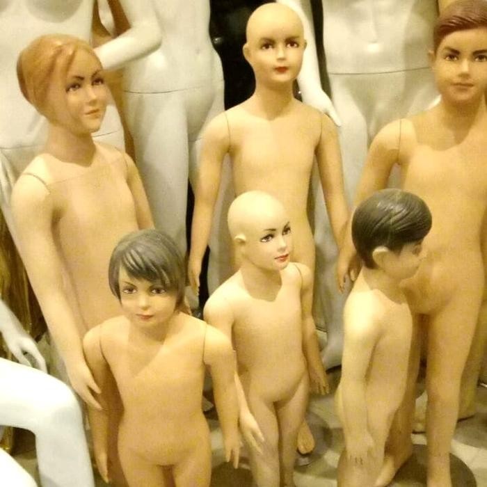 

KHUSUS GRAB/GOJEK!!! Manekin patung full ANAK (5 tahun)