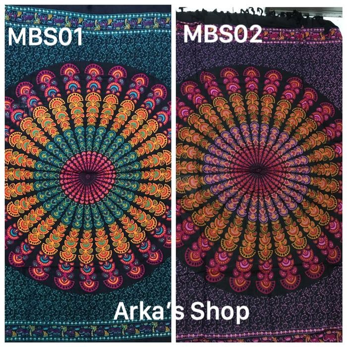 

kain mandala tapestry ukuran 180 x 110 cm