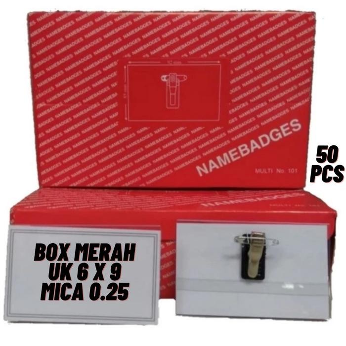 

Namebadges ID Card Multi no 101 (Merah)