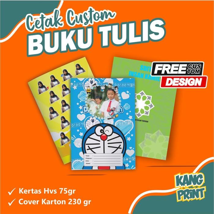 

Cetak Buku Tulis Custom Gambar Free Desain