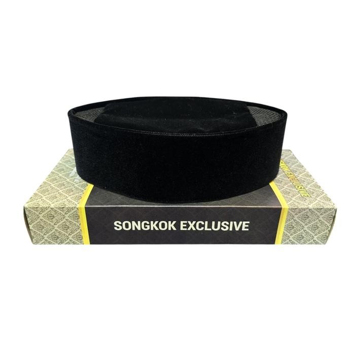 Songkok Hitam Tinggi 7 Songkok Nasional Peci Hitam Alfia