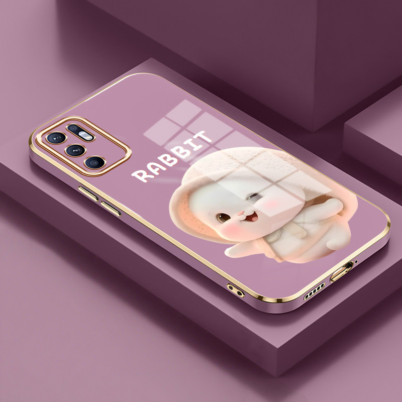 Casing Untuk OPPO Reno 6 4G Reno 6 5G Case Casing kecil berbulu silikon tahan HP Softcase Kasing ele
