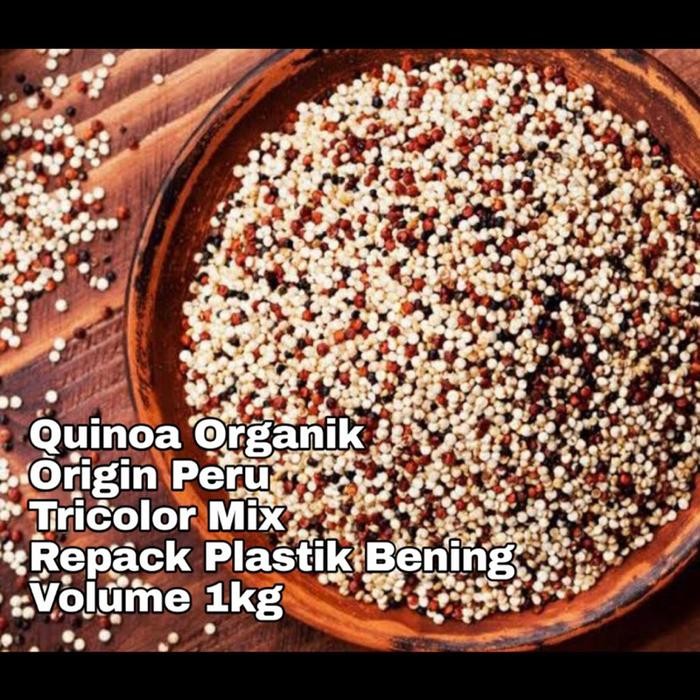 

Quinoa Tricolor 1Kg Diet Fiber Organik