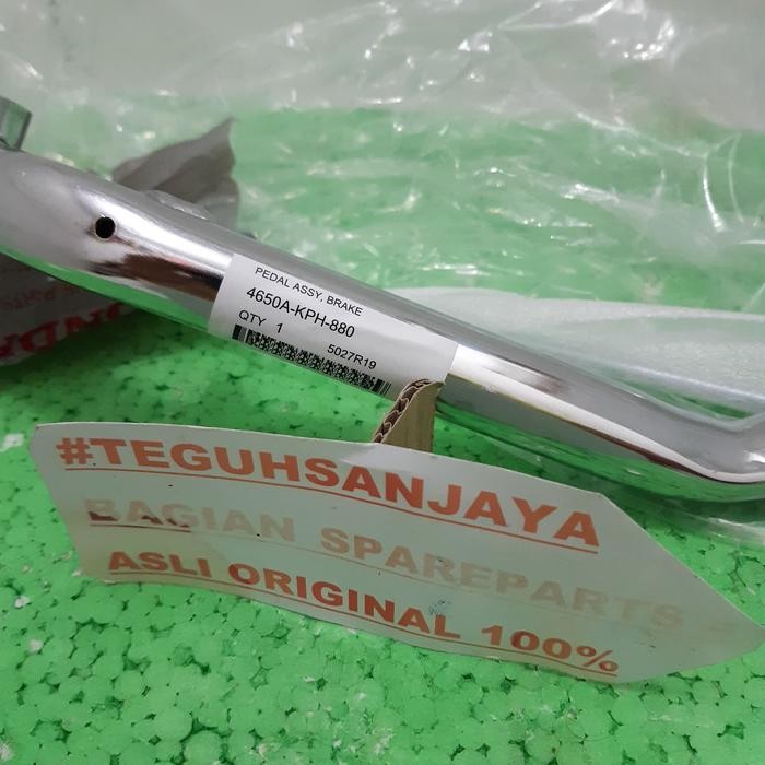 pedal rem 4650a-kph-880 supra x 125 karbu karisma asli original honda kode 623