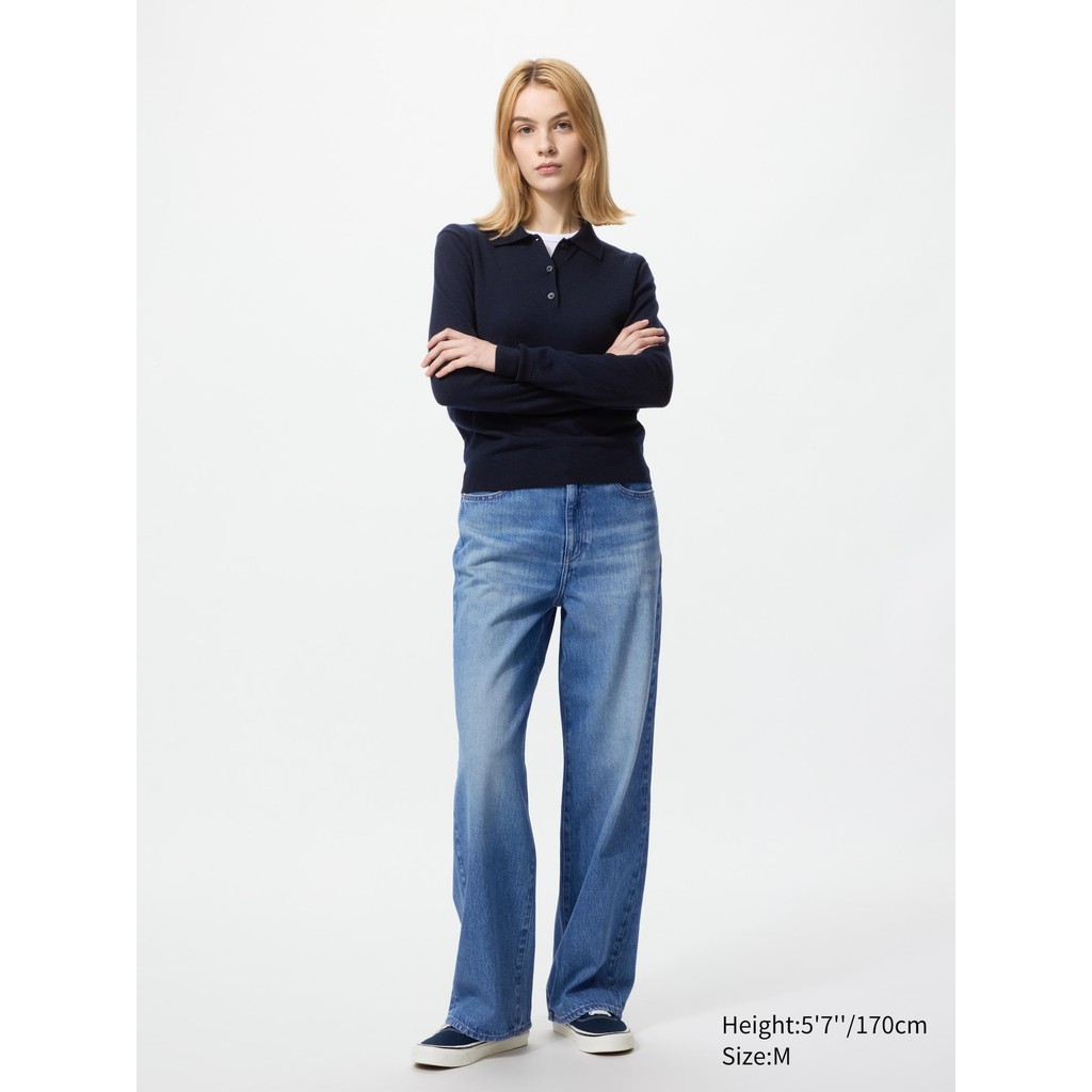 Uniqlo Sweater Merino Polo