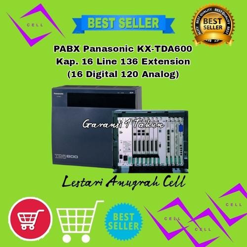 Pabx Panasonic KX-TDA600 - Kap 16 Line 136 Ext