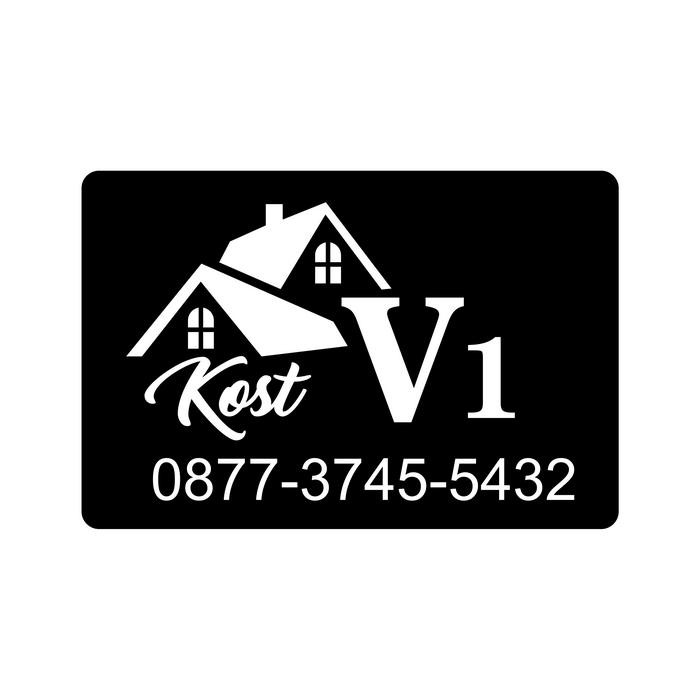 

Plang Nama Akrilik Acrylic Costum