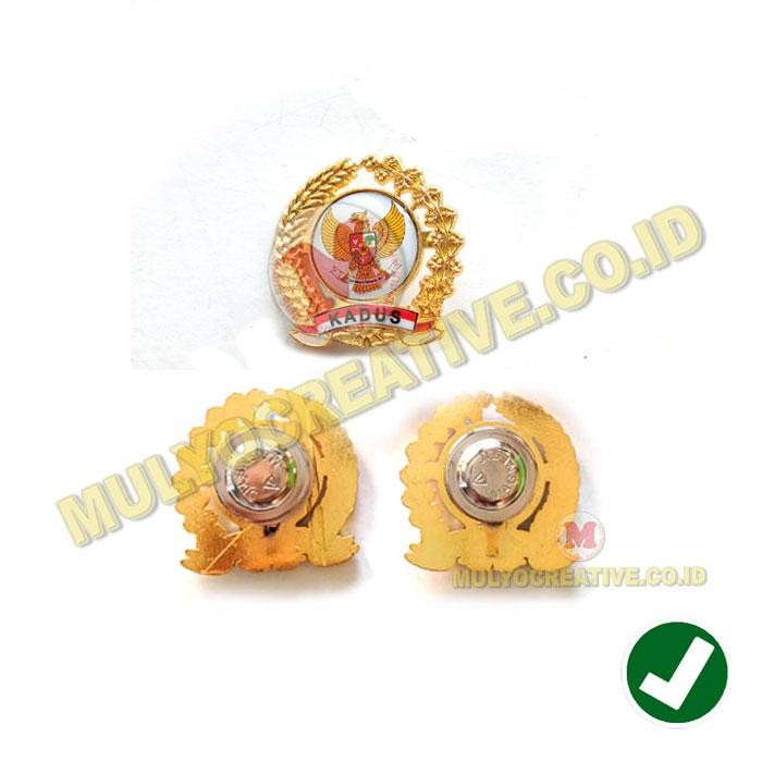 

Pin Kadus Desa Pin Perangkat Desa Garuda Magnet Model Padi Kapas PREMIUM