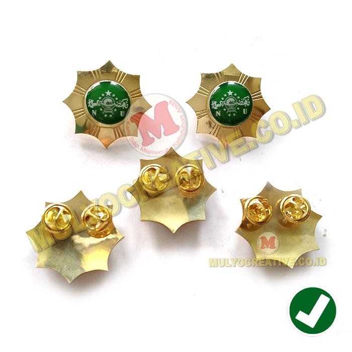 

Pin Bros Logo NU Lencana Nahdlatul Ulama Model Bintang Murah PREMIUM
