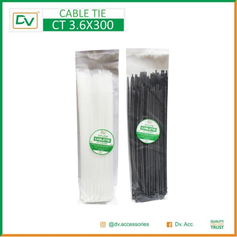 

PROMO DV CABLE TIE / KABEL TIES 3.6X300 / 30CM