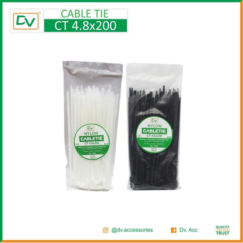 

PROMO DV CABLE TIE / KABEL TIES 4.8X200 / 20CM