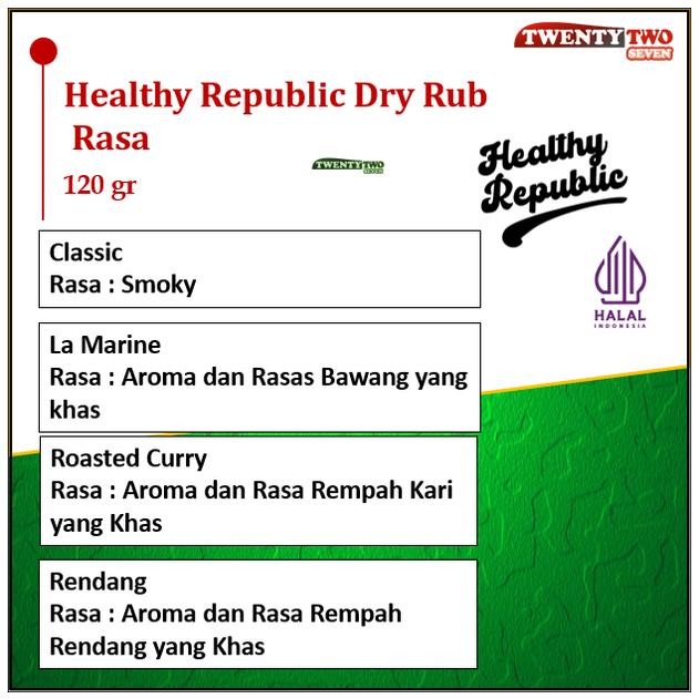 

Healthy Republic Dry Rub Bumbu Marinasi 110 gr