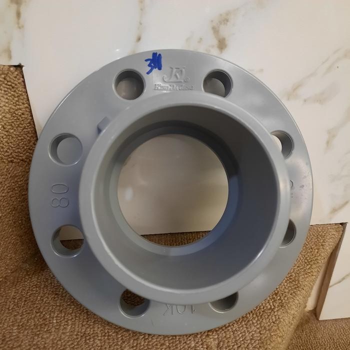 Flange Pvc 3" Atau Flang / Plendes Pvc 3 Inch Dim Kdj Taiwan