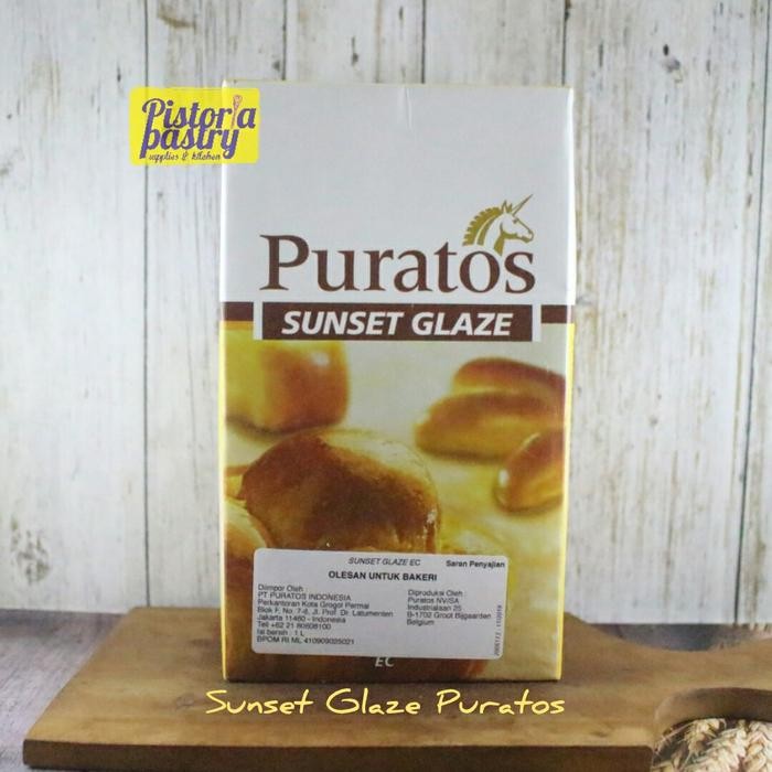 

NEW! SUNSET GLAZE PURATOS 1 LITER - ROTI & PASTRY GLOSS