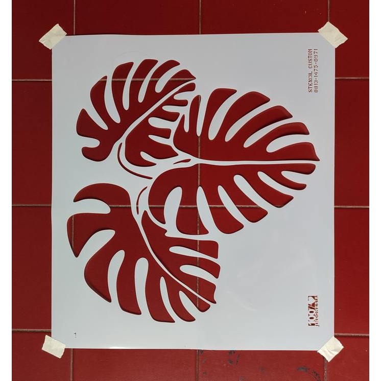 

Flower Stencil Motif 32