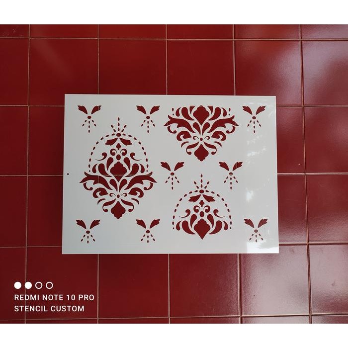 

Stencil Dinding / Wall Stencil Motif 1