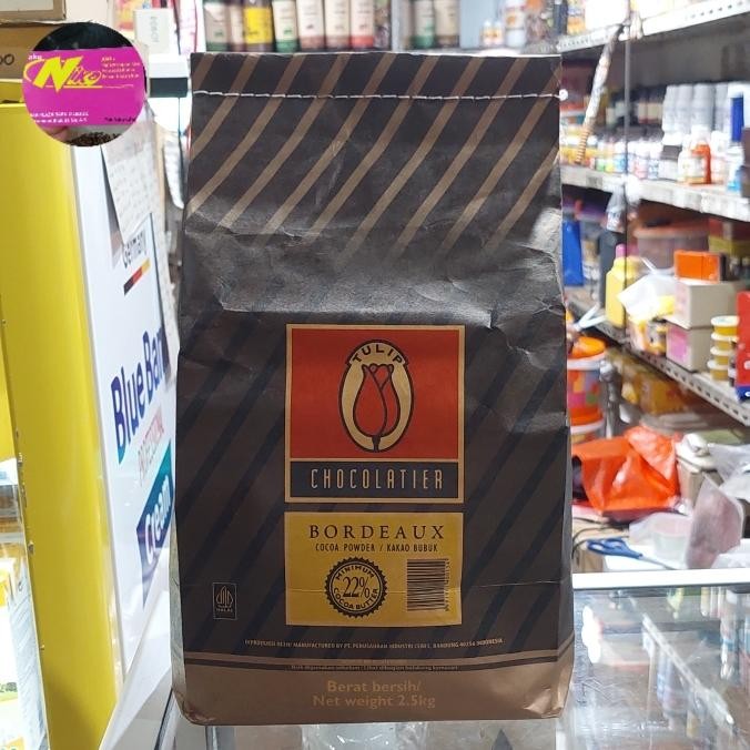 

NEW! COKLAT BUBUK BORDEAUX TULIP 2,5KG KHUSUS GOJEK DAN GRAB