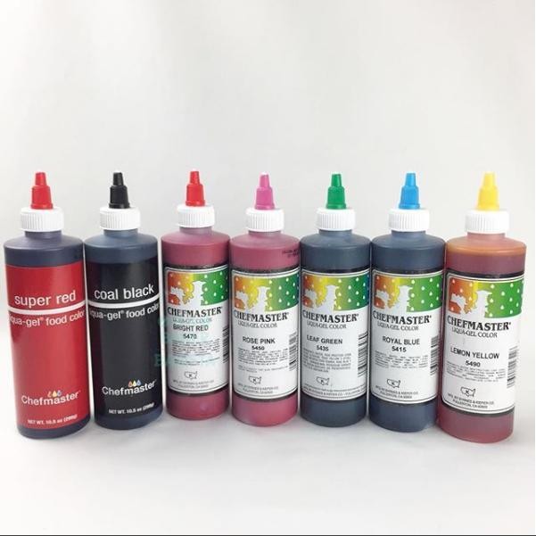 

NEW! CHEFMASTER FOOD COLORING GEL 10.5OZ (298GR) / PEWARNA BESAR CHEFMASTER