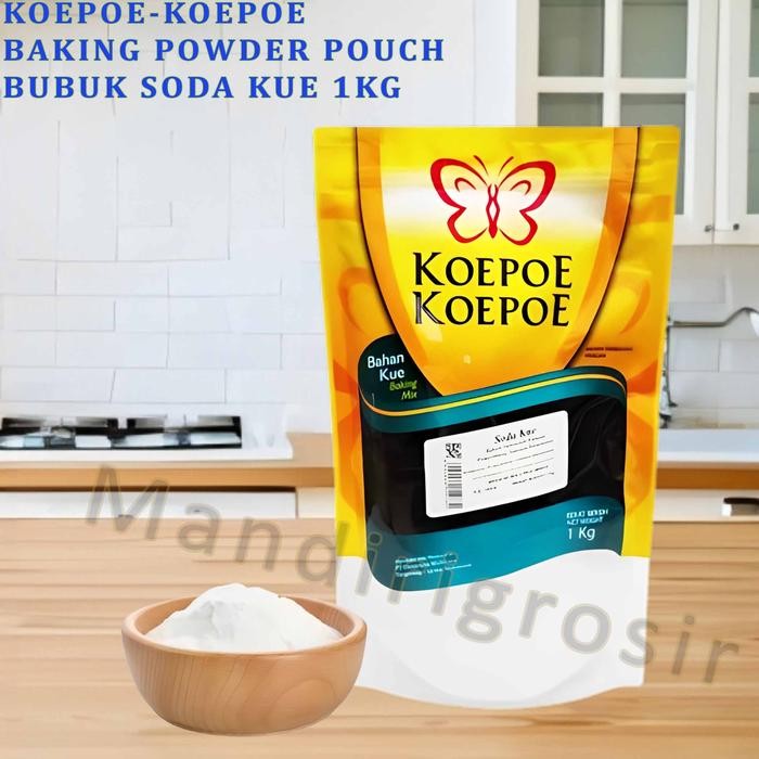 

NEW! BUBUK POWDER POUCH * KOEPOE - KOEPOE * BUBUK SODA KUE * 1KG