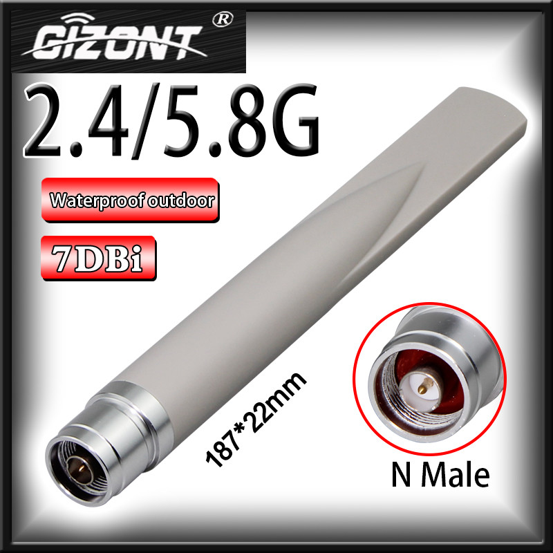 Router WIFI antenna 2.4g / 5.8g dual-frequency OMNI high-gain waterproof antenna Indoor and outdoor 
