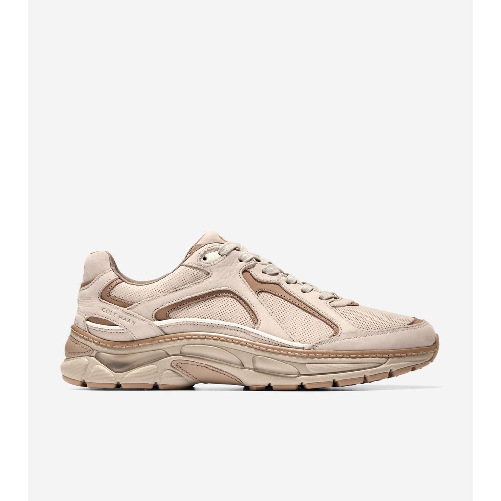 Cole Haan Men Grandpro Millenia Runners - Sepatu Pria (Beige)