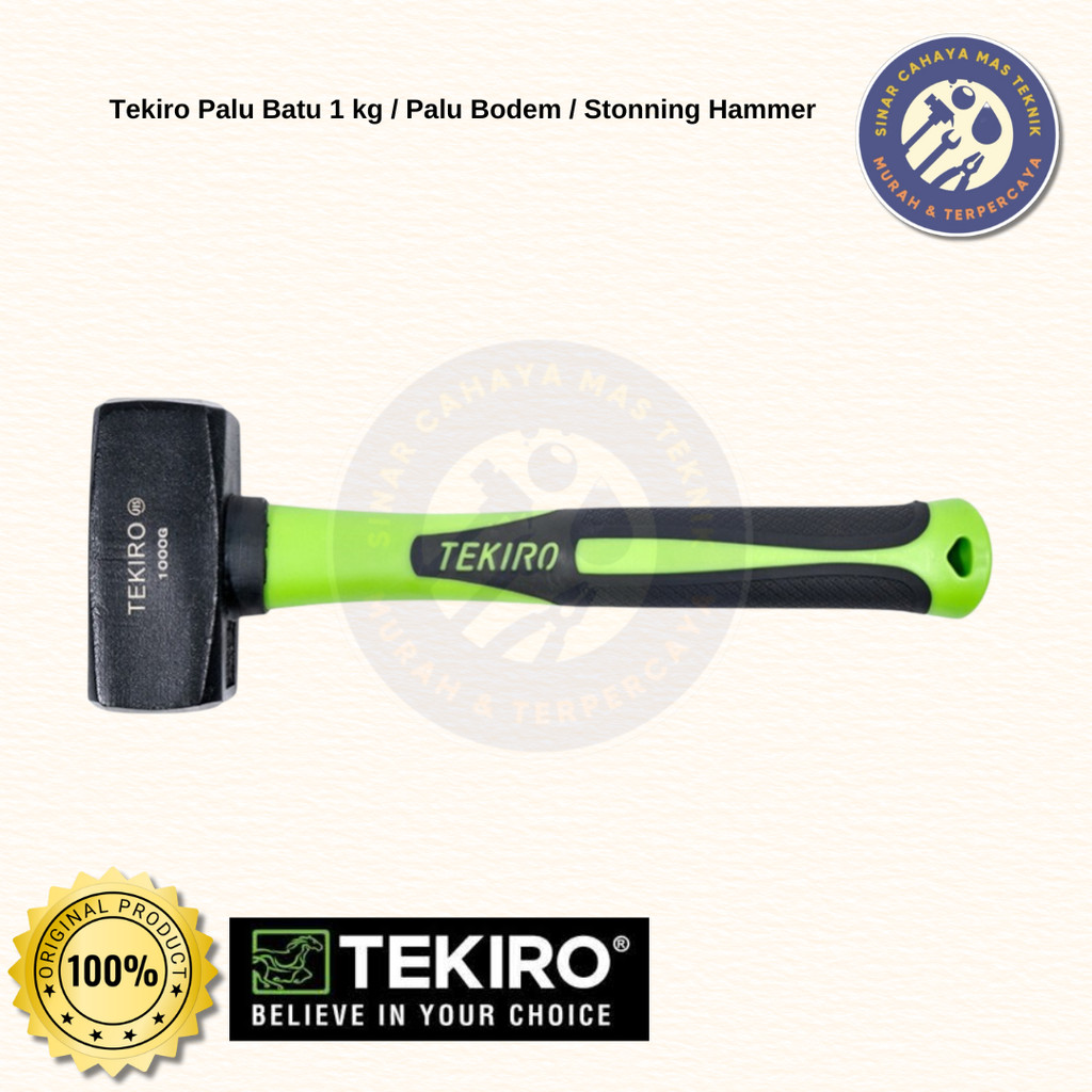 Tekiro Palu Batu 1 Kg / Palu Bodem / Stonning Hammer