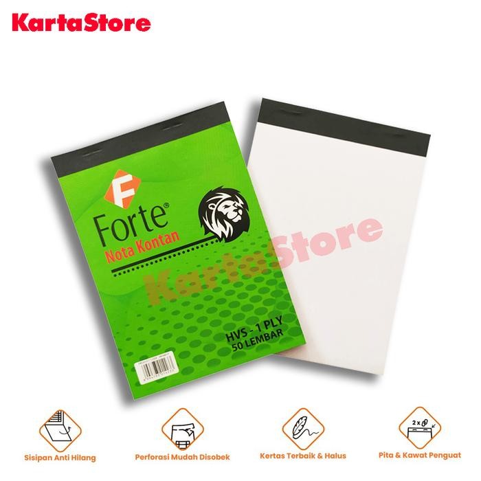 BUKU NOTA / SURAT JALAN 1 PLY / 2 PLY / 3 PLY (A5 / A6) Kertas Putih