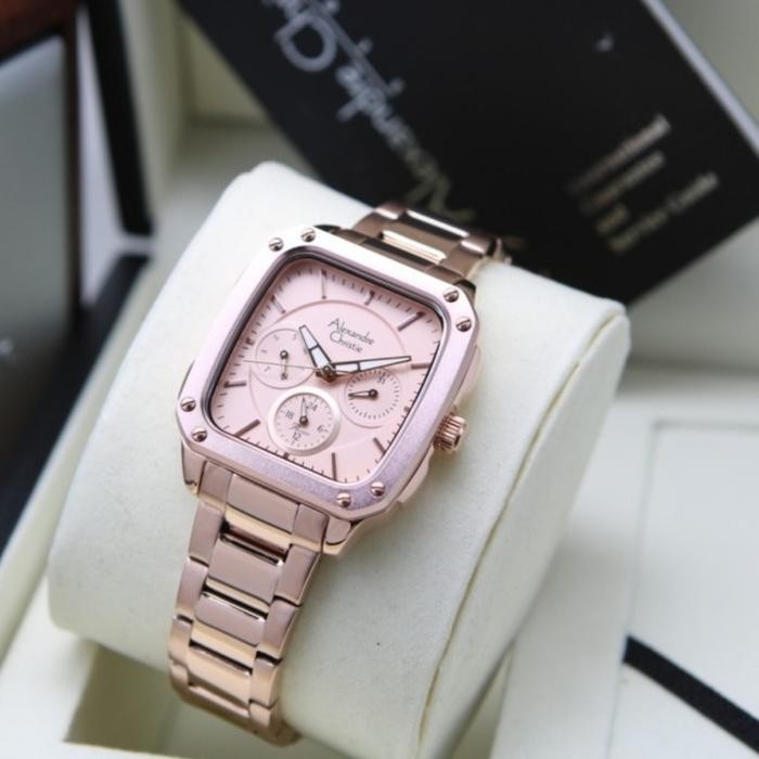 Alexandre Christie Wanita Ac 2996 Stainless Steel/Garansi Resmi 1 Thn