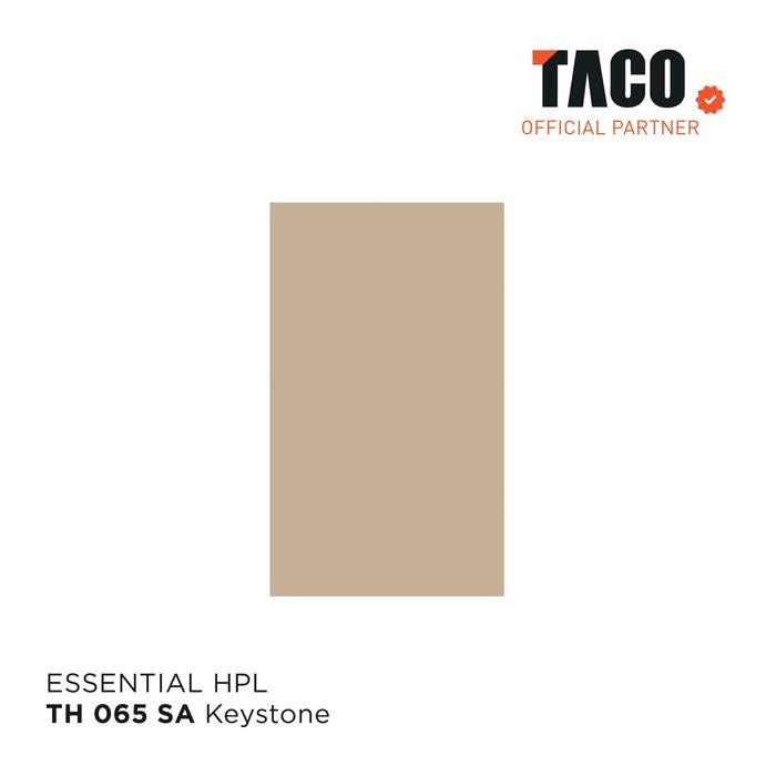 TACO Laminate HPL Solid Per 1 Lembar 122CM X 244CM - TH 065 SA Keystone