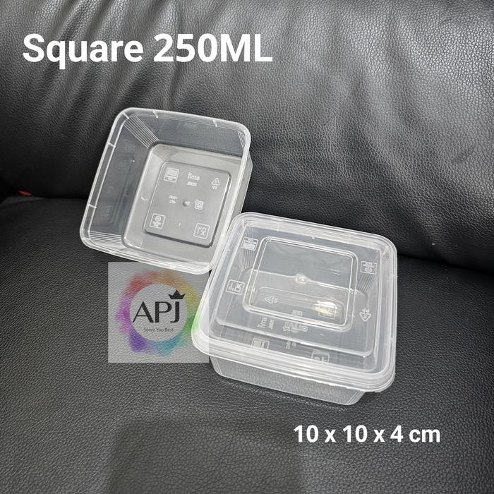 Thinwall Square 250ml / Thinwall Kotak 250ml / Thinwall Mini 250ml / Dessert box / Kotak Dessert
