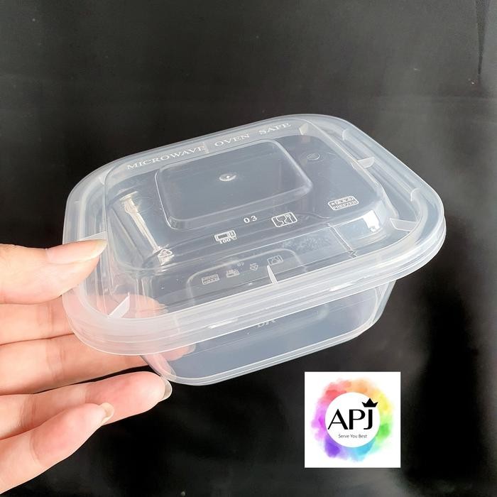 Thinwall Square 350ml / Kotak Kue 350ml / Dessert Box 350ml / Kotak De