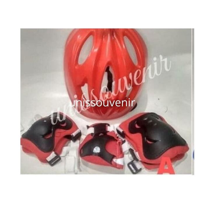 helm sepeda anak helm sepatu roda lengkap