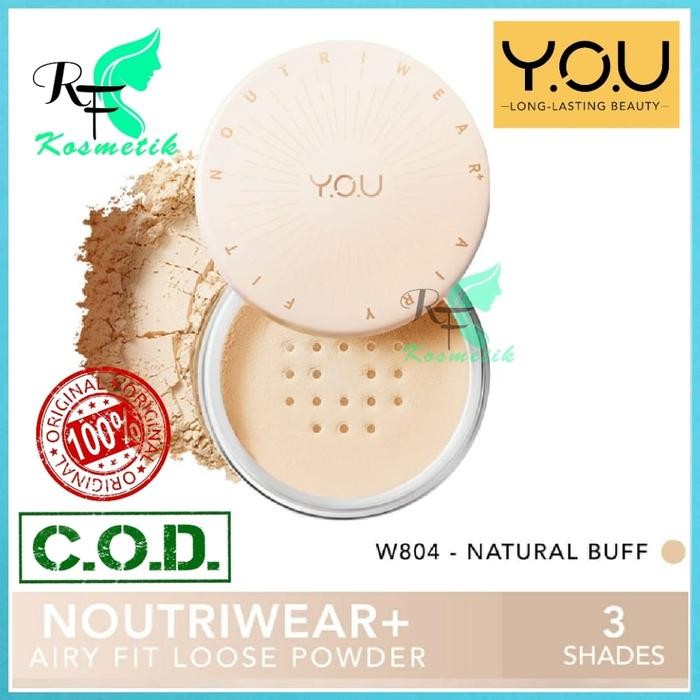 Z_ZT You Noutriwear+ Airy Fit Loose Powder You Bedak Tabur Noutriwear