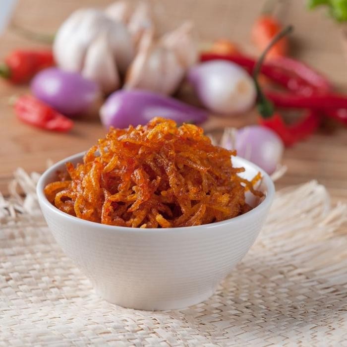 

Kering Kentang Ebi Bu Rudy Kemasan Tube 165Gr Khas Oleh Oleh Surabaya