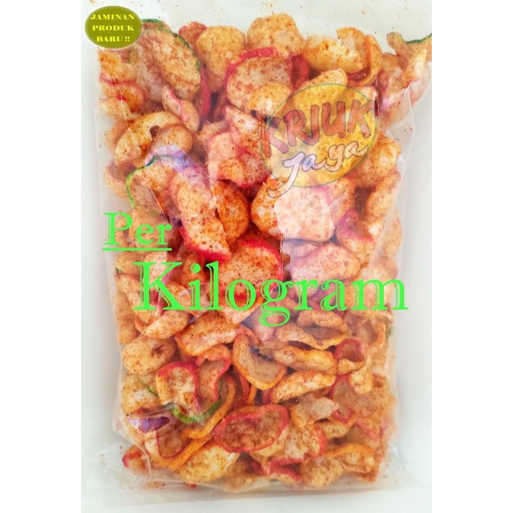 

Kerupuk Seblak Aneka Warna Pedas ... Hot ( 1 Kg )