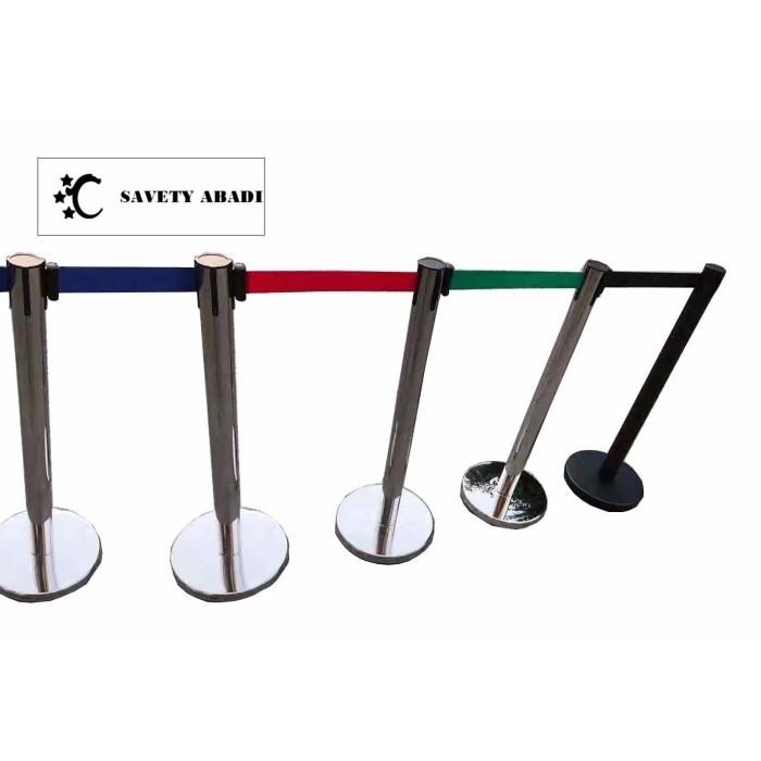 

Promo Standing Barrier Tiang Antrian Railing Stand Pembatas Antrian St