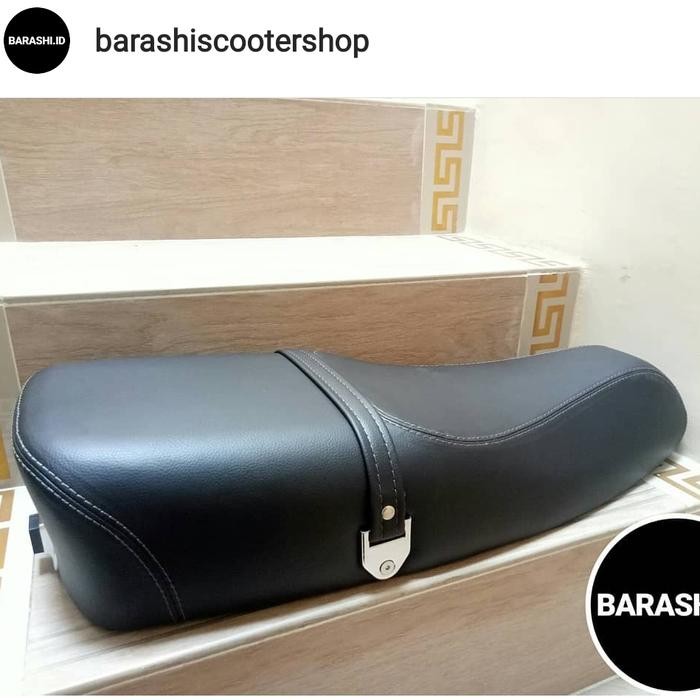 jok vespa new px import rangka plastik model soft