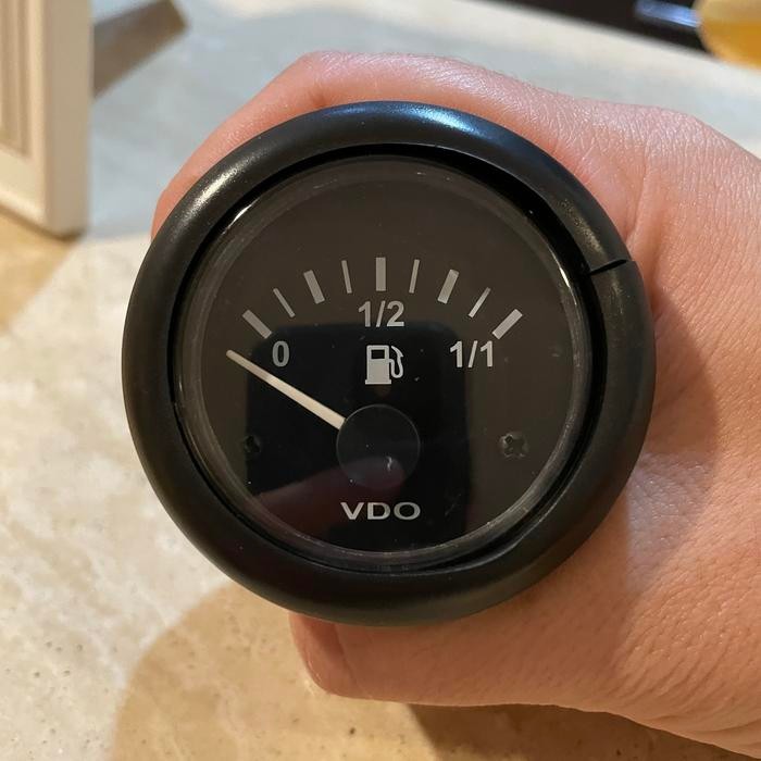 Terlaris Meter Bahan Bakar Vdo 24 V - Vdo Fuel Meter 24 Volt Genset Meter Bbm