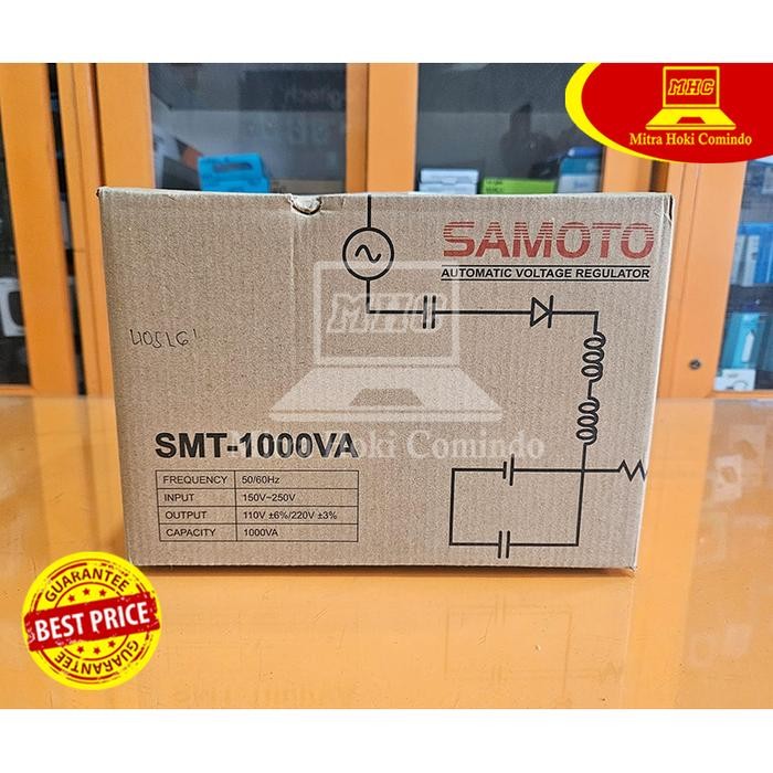STABILIZER 1000VA STABILIZER SAMOTO SMT-1000VA 1000VA