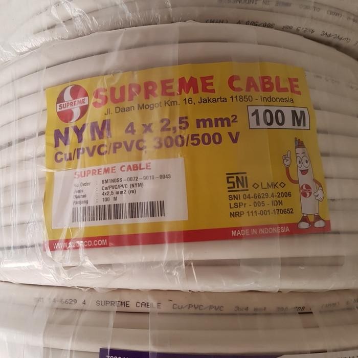 Kabel Supreme Nym 4X2.5 100M