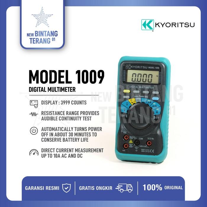Digital Multimeter Kyoritsu 1009
