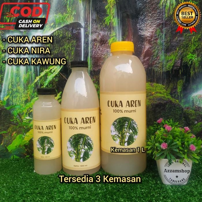 

Cuka Aren Nira Kaung Kawung 1000Ml 1 Liter Botol -Gratisongkir