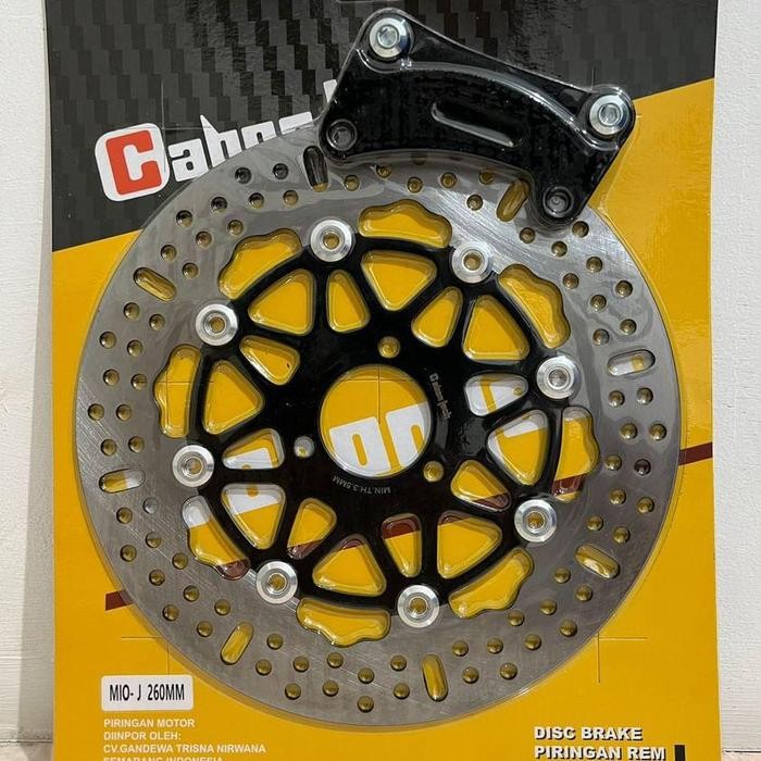 Piringan Cakram Disc Lebar Besar 260Mm Motor Mio J / Mio M3 Lubang 3