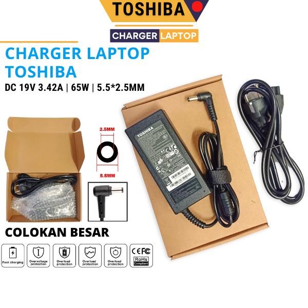 MSOD Adaptor Charger Laptop Toshiba Portege R930 *Core I5-3340M *Ram 4Gb (W