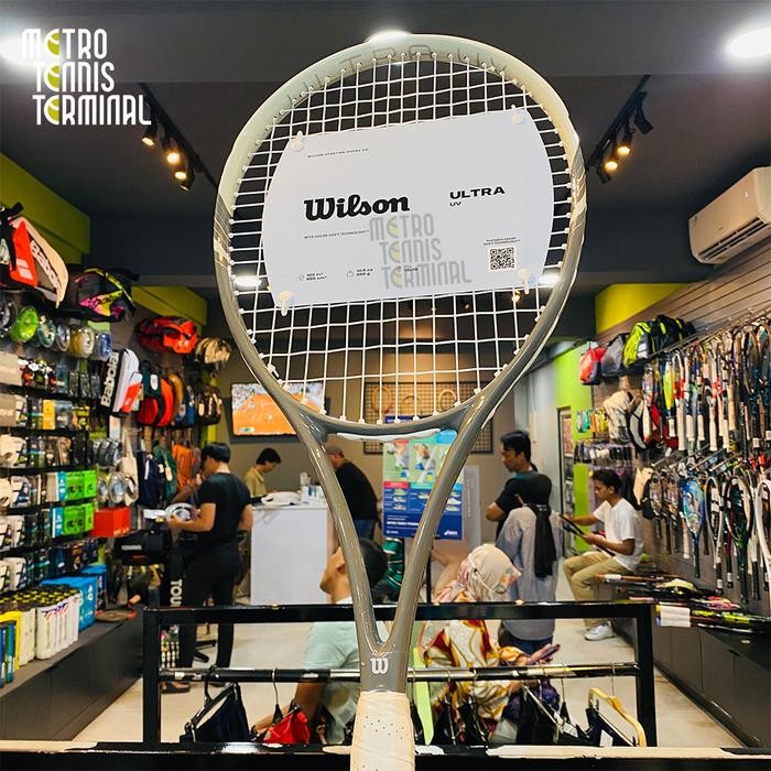 Wilson Ultra UV 103 Grey 2024 Tennis Racket ( Raket Pemula / Rekreasional )