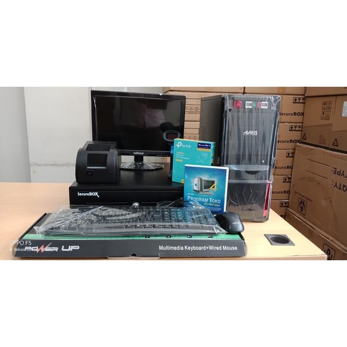 

DKF9 Paket Komputer Kasir Siap Pakai Intel Core2DuoMini Market