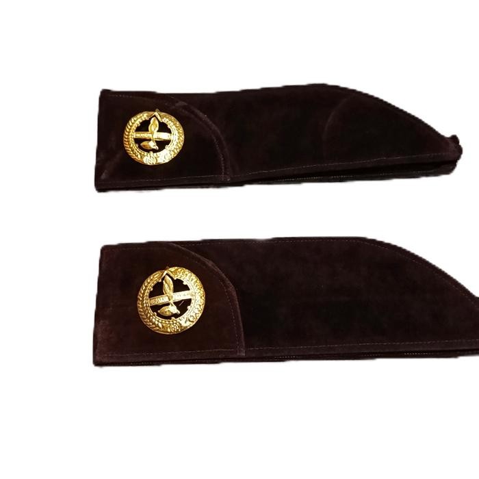 Peci Paskibra / Peci Coklat Pembina Pramuka Songkok / Peci Pembina Pramuka