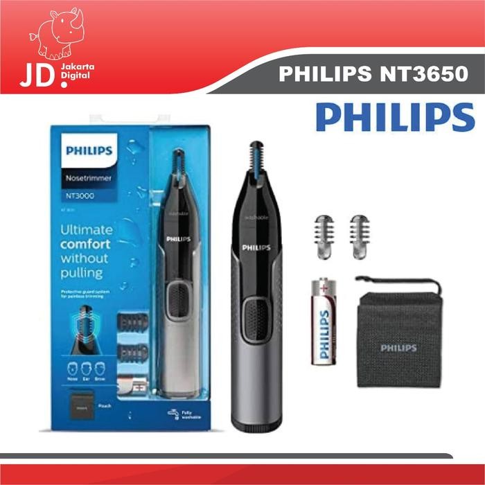 PHILIPS NT3650 NOSE TRIMMER ALAT CUKUR BULU HIDUNG PHILIPS NT3650/16 PENCUKUR PHILIPS ELEKTRIK SALE